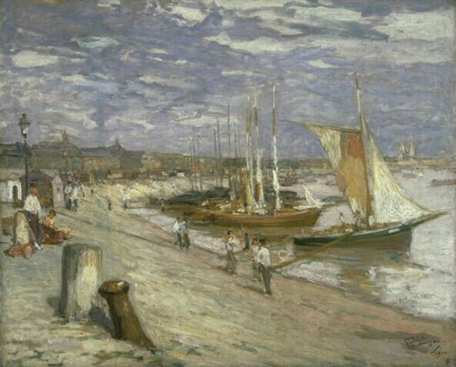El puerto de Burdeos