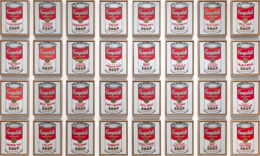 Latas de sopa Campbell