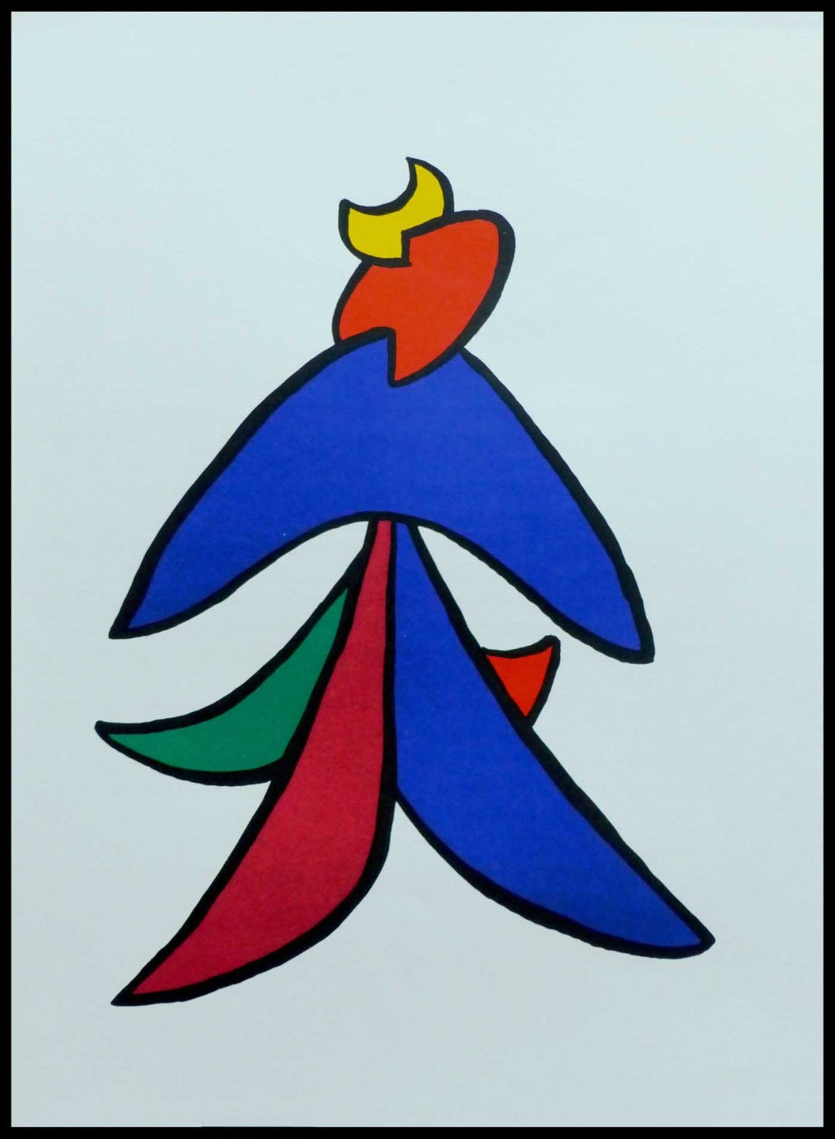 Alexander Calder · Lune jaune et porc qui pique II