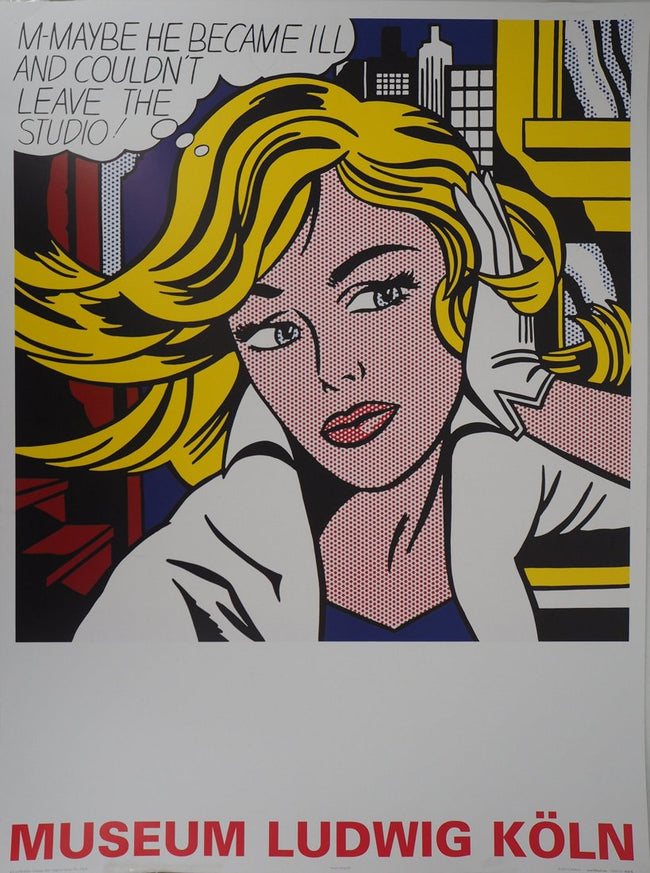 May Be Girl · cartel de exposición