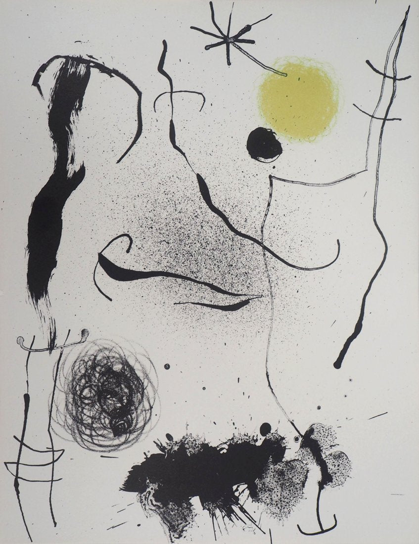 Joan Miró · Bouquet de rêves pour Leïla